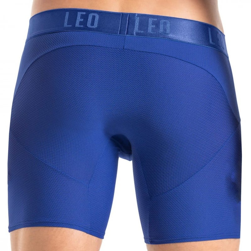 LEO Superior Fit Long Boxers - Royal | INDERWEAR
