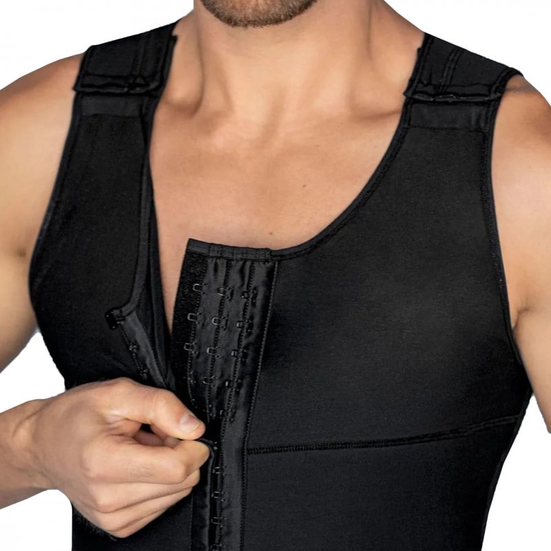 LEO Firm Compression Shaper Vest - Black