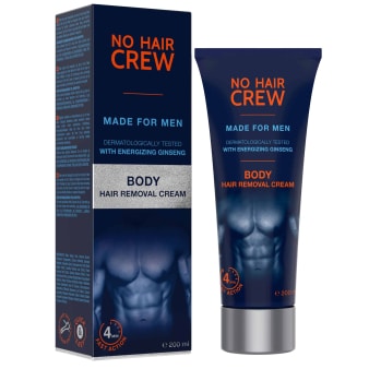 Crème Dépilatoire Corps - 200 ml No Hair Crew