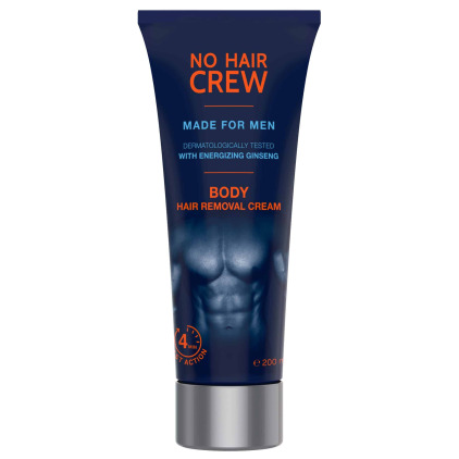 Crème Dépilatoire Corps - 200 ml No Hair Crew