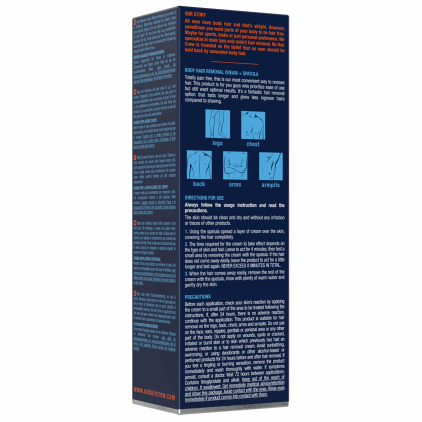Crème Dépilatoire Corps - 200 ml No Hair Crew