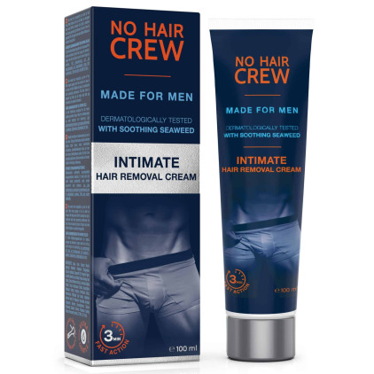 Crème Dépilatoire Intime - 100 ml No Hair Crew
