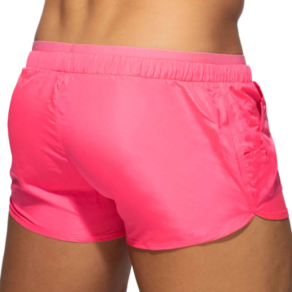 Short de Bain Double Waistband Rose Addicted