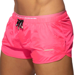 Short de Bain Double Waistband Rose Addicted