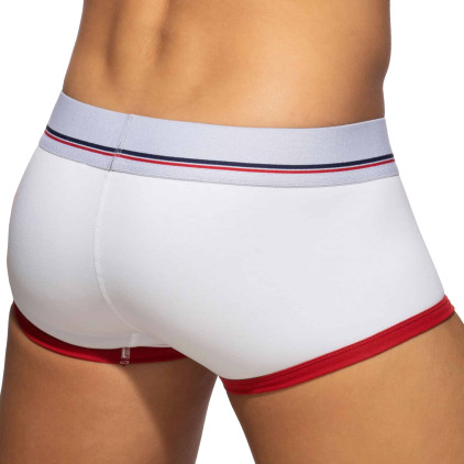Shorty Basic Colors Coton Blanc - Rouge Addicted