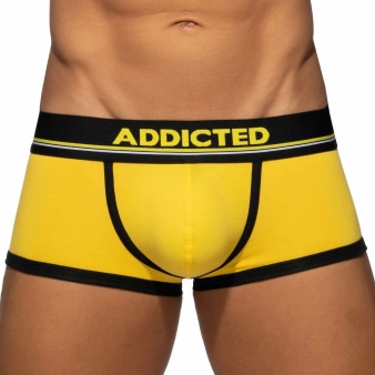 Shorty Basic Colors Coton Jaune Addicted