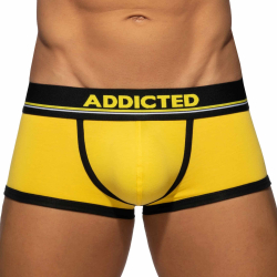 Shorty Basic Colors Coton Jaune Addicted