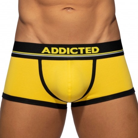 Addicted Basic Colors Cotton Trunks - Yellow
