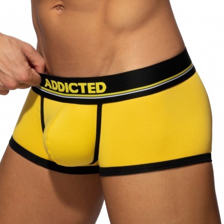 Addicted Basic Colors Cotton Trunks - Yellow