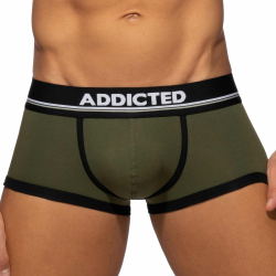 Shorty Basic Colors Coton Vert Kaki Addicted