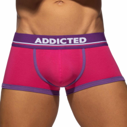 Addicted Basic Colors Cotton Trunks - Fuchsia