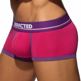 Shorty Basic Colors Coton Rose Fuchsia Addicted