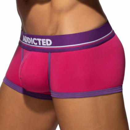 Shorty Basic Colors Coton Rose Fuchsia Addicted