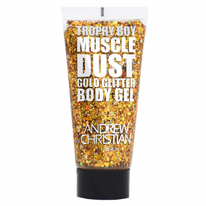 Andrew Christian Gel Pailleté Doré pour le Corps - 38 ml