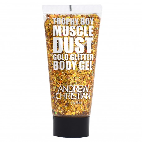Andrew Christian Trophy Boy Gold Body Glitter - 38 ml