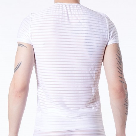 Lookme T-Shirt Transparent Blanc