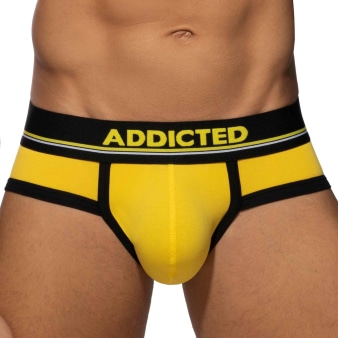 Slip Basic Colors Coton Jaune Addicted