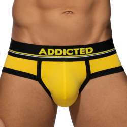 Slip Basic Colors Coton Jaune Addicted