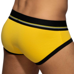 Slip Basic Colors Coton Jaune Addicted