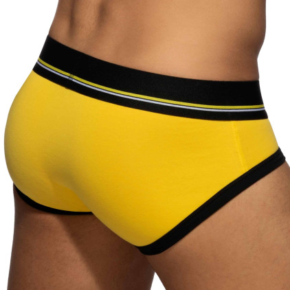 Slip Basic Colors Coton Jaune Addicted