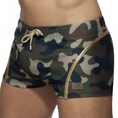 Addicted Short Court Microfibre Camouflage - Or