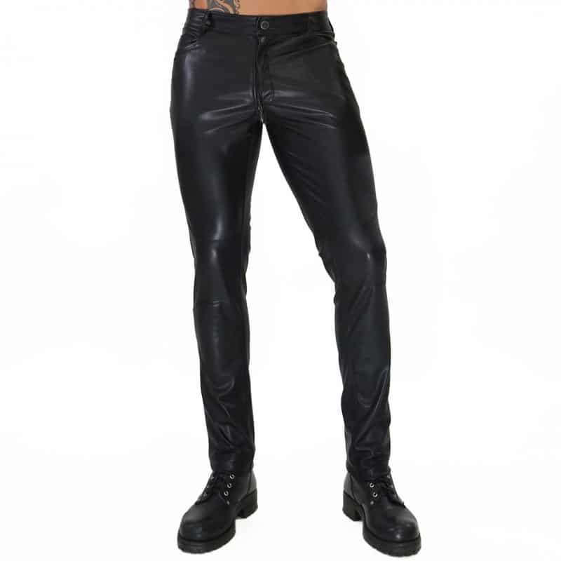 TOF Paris Fetish Full Zip Pants - Black | INDERWEAR