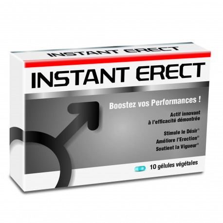 Nutri Expert Instant Erect - Performances Sexuelles - 10 Gélules