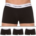 Calvin Klein 3-Pack Cotton Stretch Boxers - Black