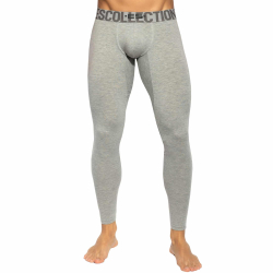 Caleçon Long Basic Coton Gris ES Collection
