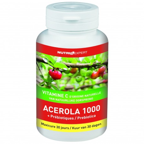 Nutri Expert Acerola 1000 - Vitamin C of Natural Origin + Prebiot