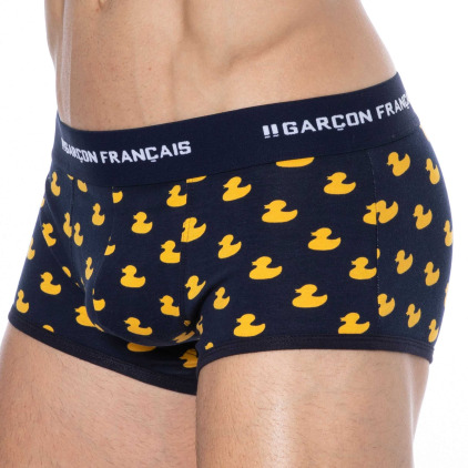 Garçon Français Duck Cotton Trunks - Navy