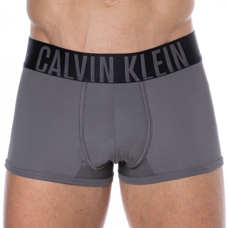 Calvin Klein 2-Pack Intense Power Microfiber Boxer Briefs - Black - Grey |  INDERWEAR