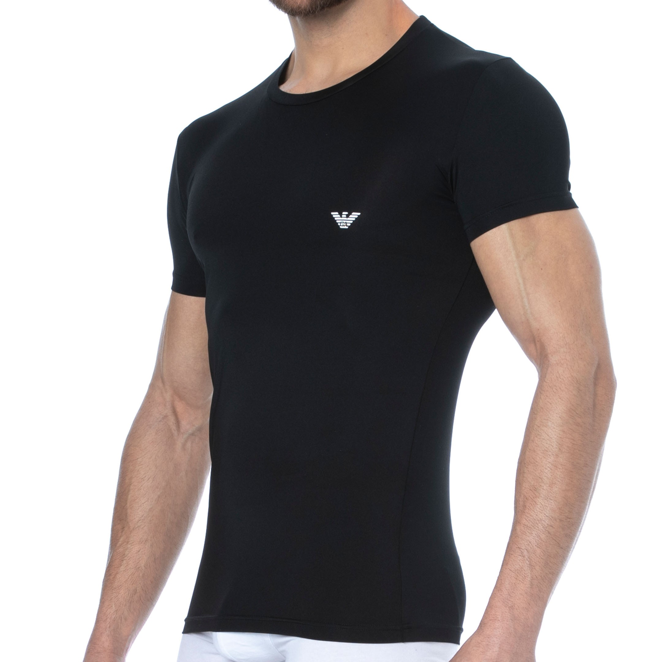 Emporio Armani Microfiber T-Shirt - Black