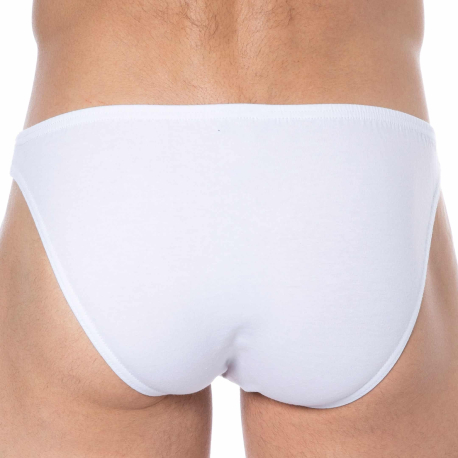 SKU 3-Pack Cotton Mini Briefs - White