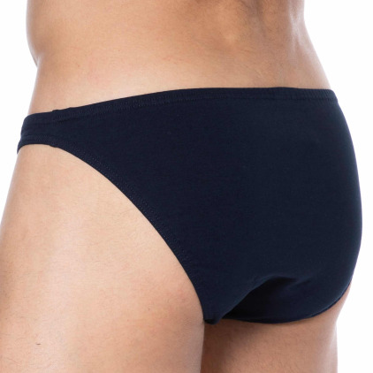 Lot de 3 Slips Mini Coton Bleu Marine SKU