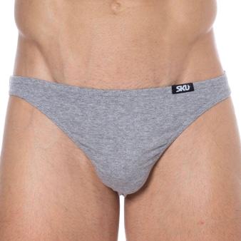 Lot de 3 Slips Mini Coton Gris  SKU