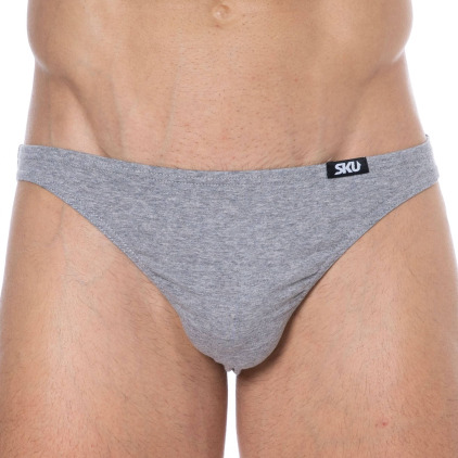 Lot de 3 Slips Mini Coton Gris  SKU