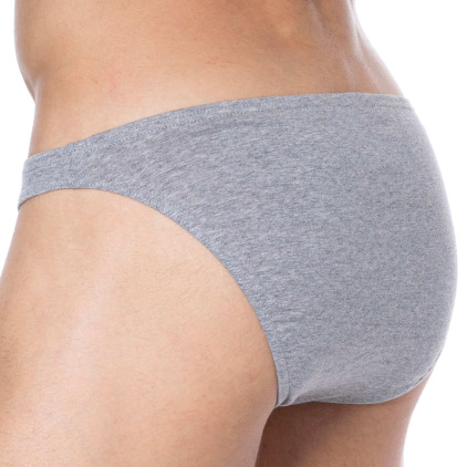 Lot de 3 Slips Mini Coton Gris  SKU