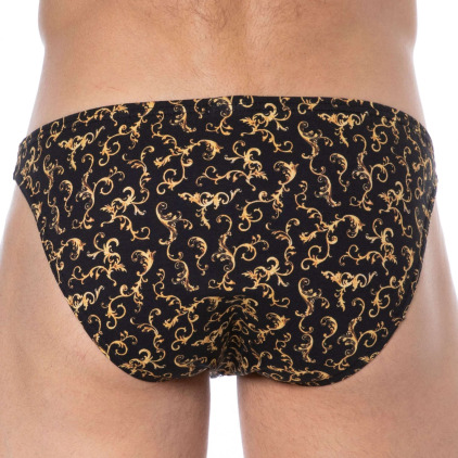 Slip Mini Coton Baroque Noir SKU