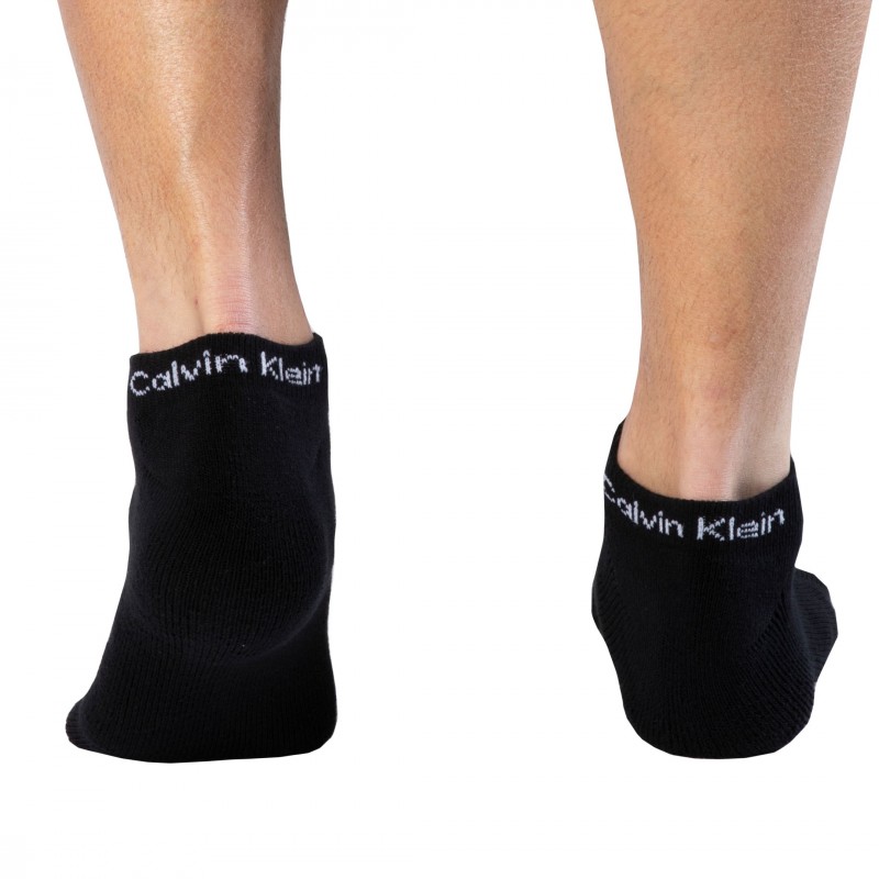 Calvin Klein 6-pack No Show Socks in Black for Men Mens Clothing Underwear Socks 