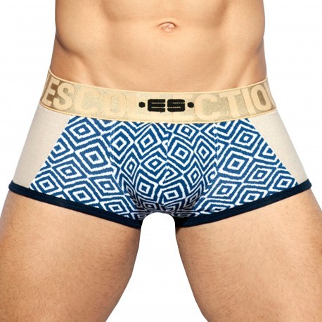 ES Collection Rhombus Combi Trunks - Gold