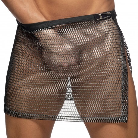 Addicted Jupe Party Mesh Noir
