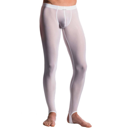 Caleçon Long Strapped M101 Blanc Manstore