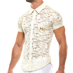 Chemisette Dentelle Florale Ivoire Modus Vivendi