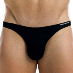 Slip Low Cut Antibactérien Noir Modus Vivendi