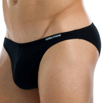 Slip Low Cut Antibactérien Noir Modus Vivendi