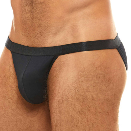 Slip Tanga Antibactérien Noir Modus Vivendi
