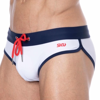 Slip de Bain Blanc SKU