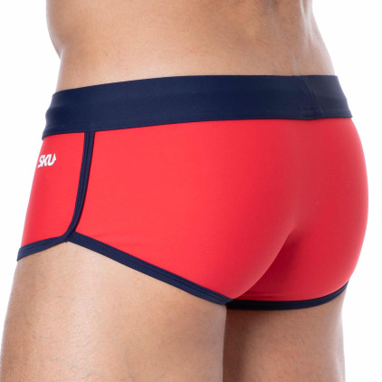 Shorty de Bain Rouge SKU