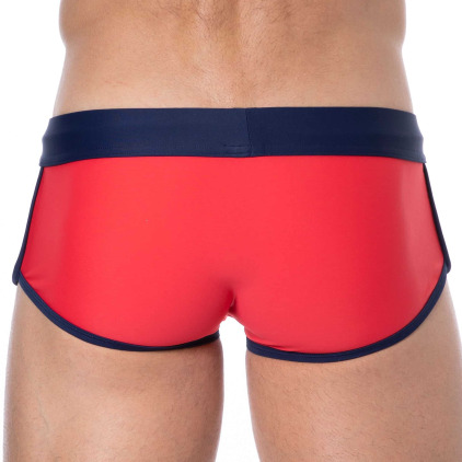 Shorty de Bain Rouge SKU